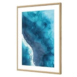 Life -WALL ART DESGIN SALE life i acrylic glass with border oak frame 45x30cm 982363