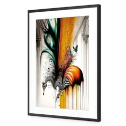 Life On Mars III -WALL ART DESGIN SALE life on mars iii acrylic glass with border black frame 45x30cm 957852