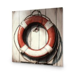 Lifesaver -WALL ART DESGIN SALE lifesaver acrylic glass no border no frame 37x37cm 893528