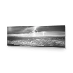 Lightning Beach, Black And White (Long) 14 Lightning Beach, Black And White (Long) -WALL ART DESGIN SALE lightning beach black and white long acrylic glass no border no frame 90x30cm 487941