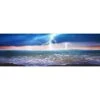 Lightning Beach (Long) -WALL ART DESGIN SALE lightning beach long canvas stretched canvas 60x20cm 694859