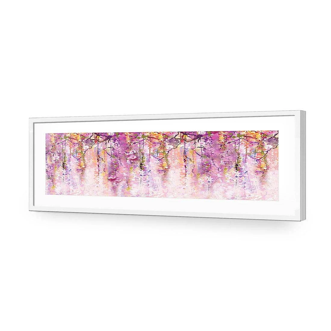 Lilac Dream, Long Acrylic Print Art Lilac Dream, Long Acrylic Print Art -WALL ART DESGIN SALE lilac dream long acrylic print art with border white frame 60x20cm 896900