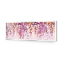 Lilac Dream, Long Acrylic Print Art 10 Lilac Dream, Long Acrylic Print Art -WALL ART DESGIN SALE lilac dream long acrylic print art without border white frame 60x20cm 436002