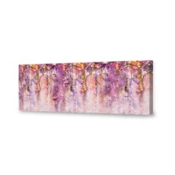 Lilac Dream (Long) Canvas Art -WALL ART DESGIN SALE lilac dream long canvas art 60x20cm no frame 708043