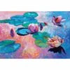 Lily Pads Canvas Art 1 Lily Pads Canvas Art -WALL ART DESGIN SALE lily pads canvas art 45x30cm no frame 631128