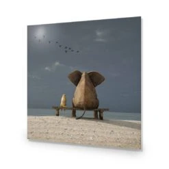 Little And Large, Square Acrylic Print Art -WALL ART DESGIN SALE little and large square acrylic print art without border no frame 37x37cm 792696