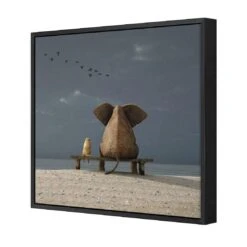 Little And Large Square Canvas Art 4 Little And Large Square Canvas Art -WALL ART DESGIN SALE little and large square canvas art 30x30cm black frame 144434