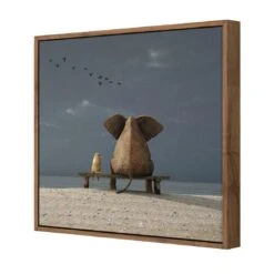 Little And Large Square Canvas Art 6 Little And Large Square Canvas Art -WALL ART DESGIN SALE little and large square canvas art 30x30cm natural frame 380385