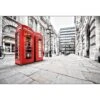 London Red Phone Booths Canvas Art -WALL ART DESGIN SALE london red phone booths canvas art 45x30cm no frame 299955
