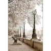 London Riverwalk, Sepia Canvas Art
