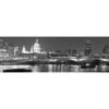 London Thames, Black And White (Long) 1 London Thames, Black And White (Long) -WALL ART DESGIN SALE london thames black and white long canvas stretched canvas 60x20cm 332888