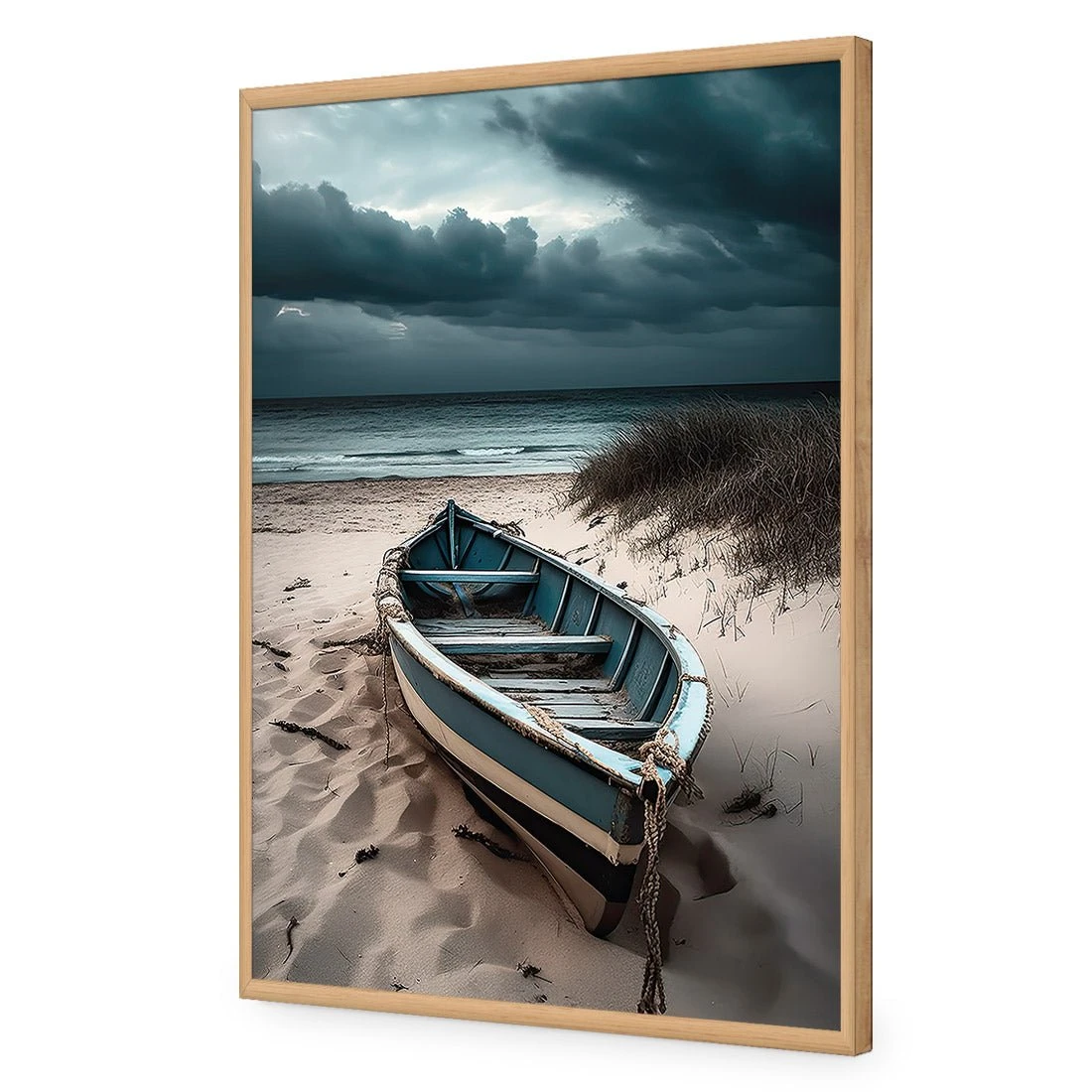 Lost in the Dunes Lost In The Dunes -WALL ART DESGIN SALE lost in the dunes acrylic glass no border oak frame 45x30cm 139979