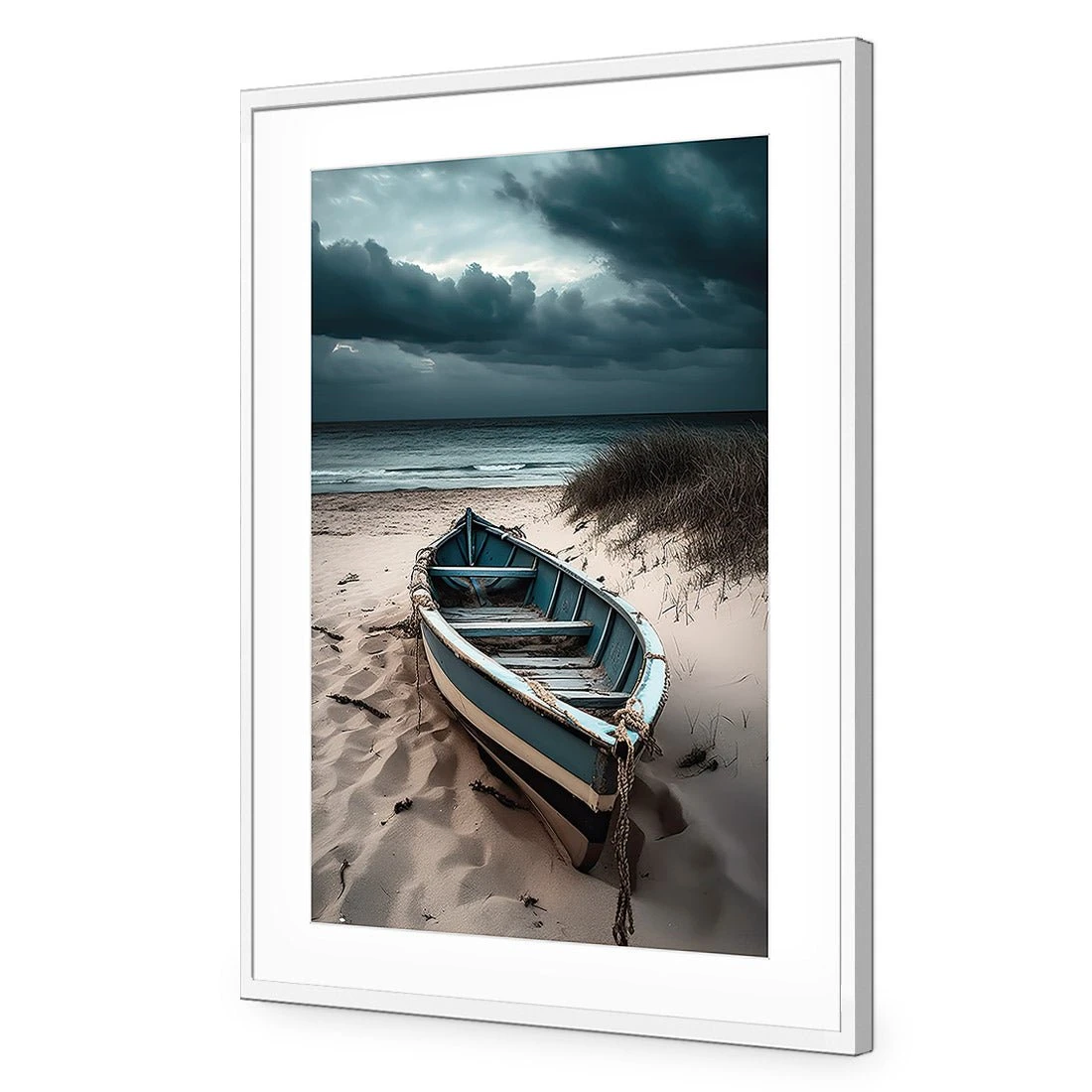 Lost in the Dunes Lost In The Dunes -WALL ART DESGIN SALE lost in the dunes acrylic glass with border white frame 45x30cm 872275