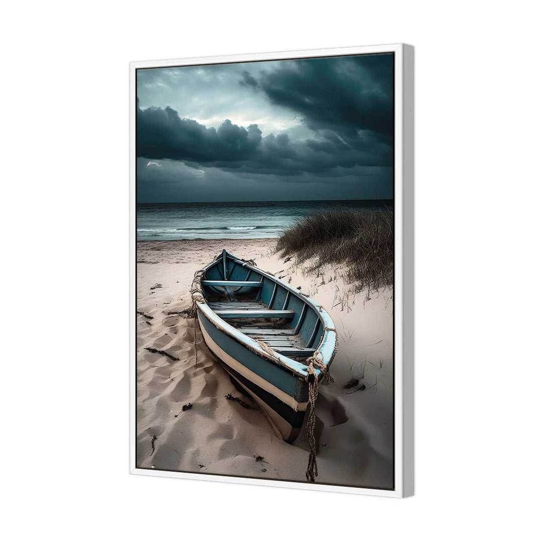 Lost in the Dunes Lost In The Dunes -WALL ART DESGIN SALE lost in the dunes canvas white floating frame 45x30cm 704086