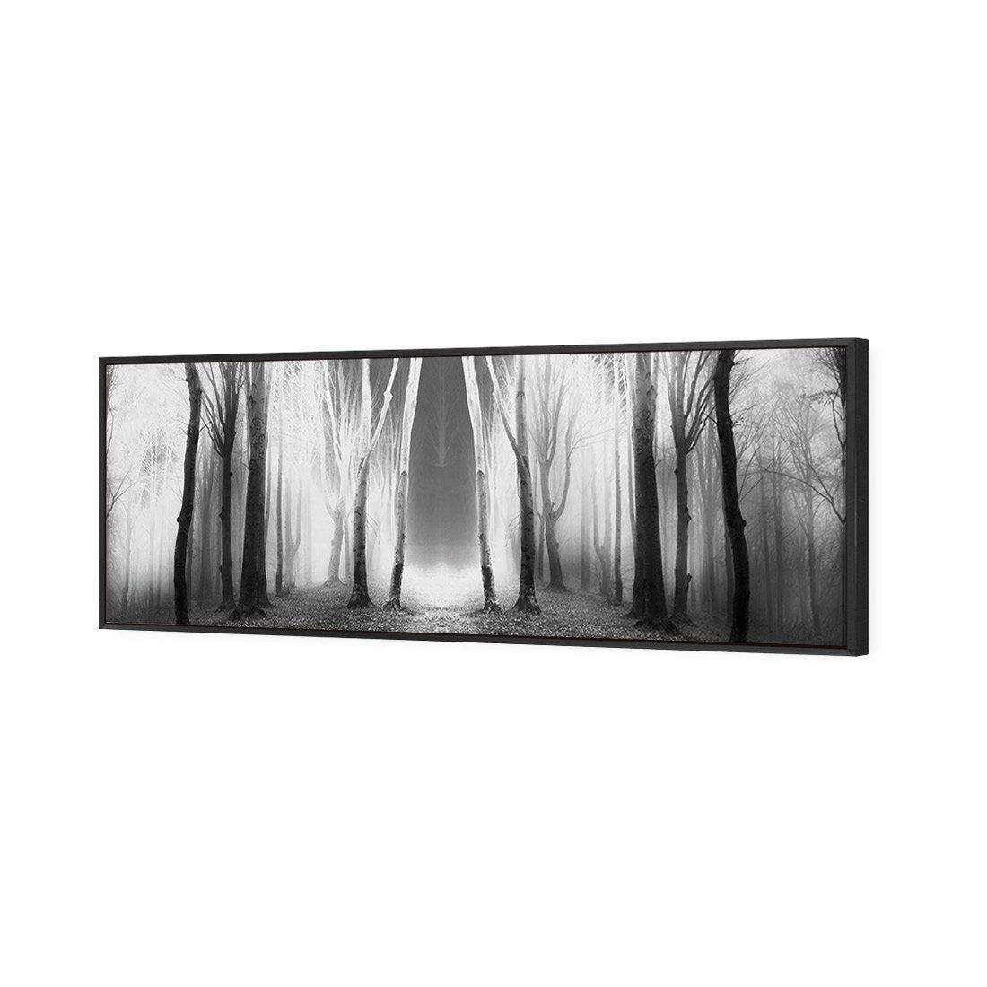 Luminous Forest, B&W Canvas Art Luminous Forest, B&W Canvas Art -WALL ART DESGIN SALE luminous forest bw canvas art 60x20cm black frame 119332