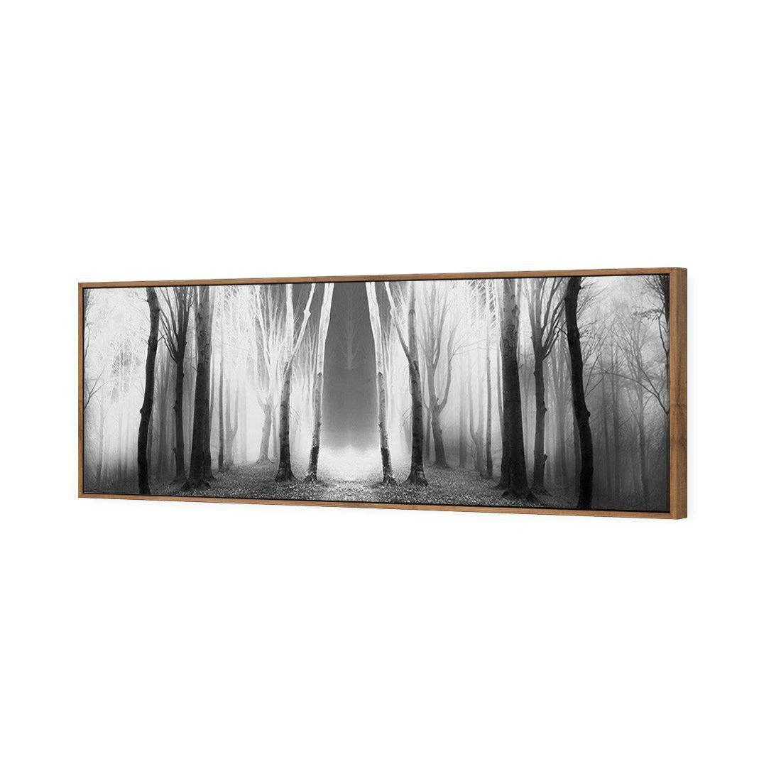 Luminous Forest, B&W Canvas Art Luminous Forest, B&W Canvas Art -WALL ART DESGIN SALE luminous forest bw canvas art 60x20cm natural frame 824667