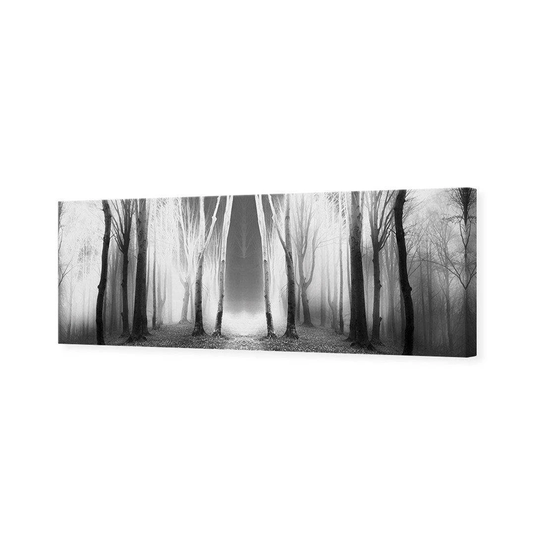 Luminous Forest, B&W Canvas Art Luminous Forest, B&W Canvas Art -WALL ART DESGIN SALE luminous forest bw canvas art 60x20cm no frame 910286