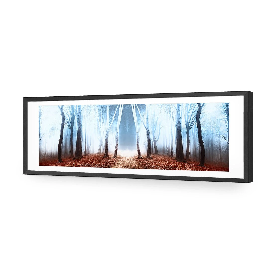 Luminous Forest (long) Luminous Forest (long) -WALL ART DESGIN SALE luminous forest long acrylic glass with border black frame 90x30cm 373444