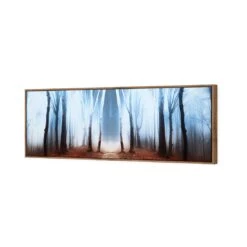 Luminous Forest (long) 7 Luminous Forest (long) -WALL ART DESGIN SALE luminous forest long canvas natural floating frame 60x20cm 223217
