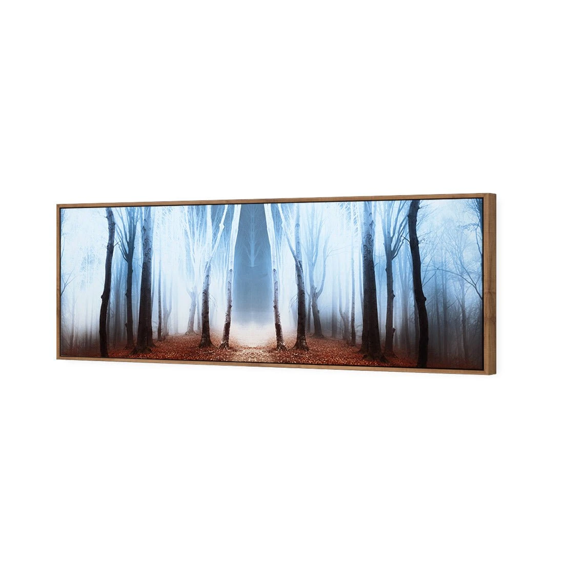 Luminous Forest (long) Luminous Forest (long) -WALL ART DESGIN SALE luminous forest long canvas natural floating frame 60x20cm 223217