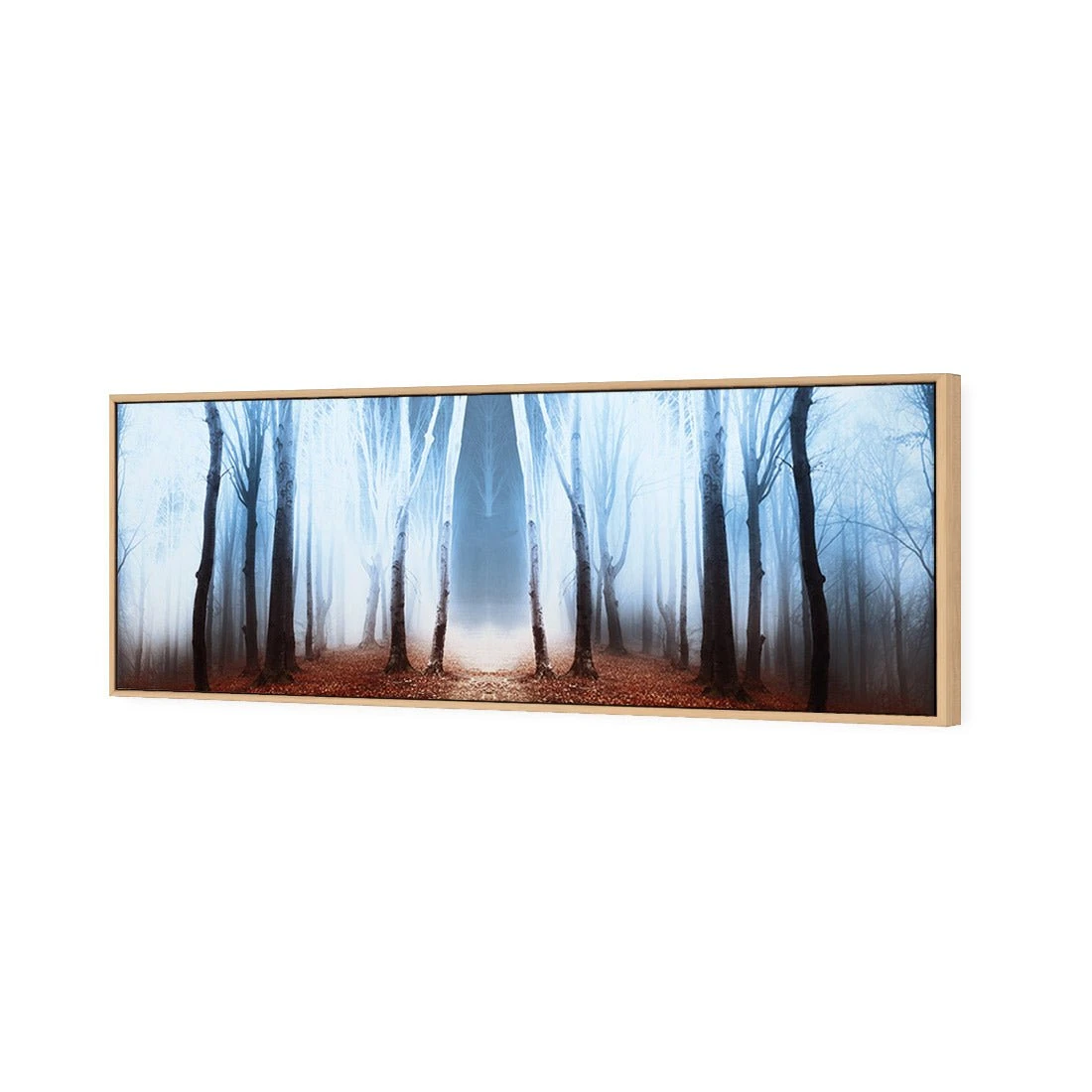 Luminous Forest (long) Luminous Forest (long) -WALL ART DESGIN SALE luminous forest long canvas oak floating frame 60x20cm 792690