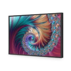 Luxe Spiral Acrylic Print Art -WALL ART DESGIN SALE luxe spiral acrylic print art without border black frame 45x30cm 310349 e9cdeab0 5744 4838 81f8 5f8611d4fa04