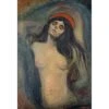 Madonna By Edvard Munch -WALL ART DESGIN SALE madonna by edvard munch canvas stretched canvas 45x30cm 528649