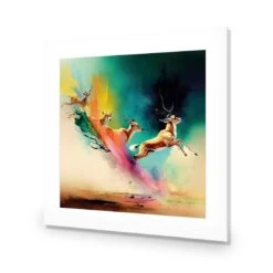 Magic Flight -WALL ART DESGIN SALE magic flight acrylic glass with border no frame 37x37cm 194931