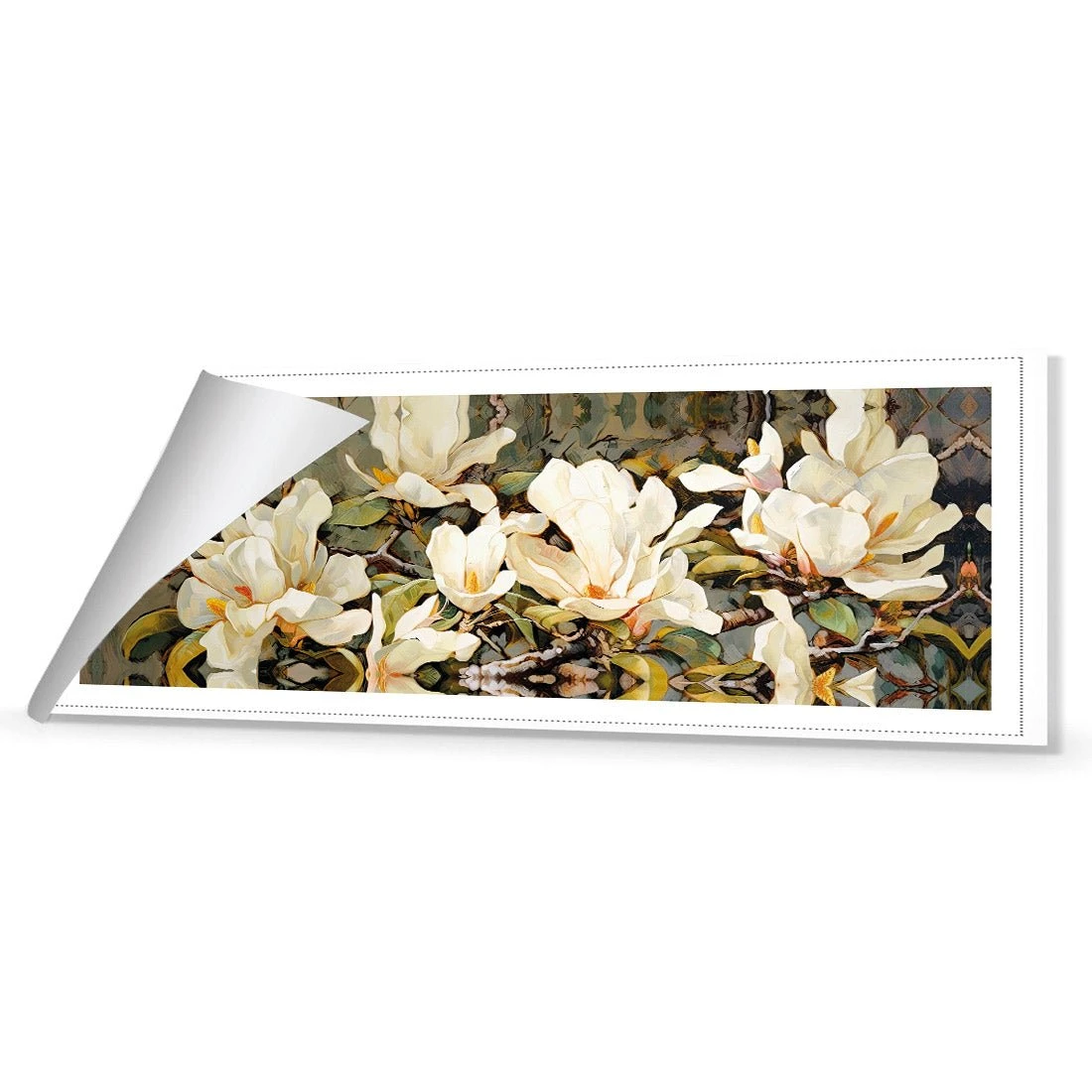 Magnolia Branch Magnolia Branch -WALL ART DESGIN SALE magnolia branch canvas rolled canvas 60x20cm 210771