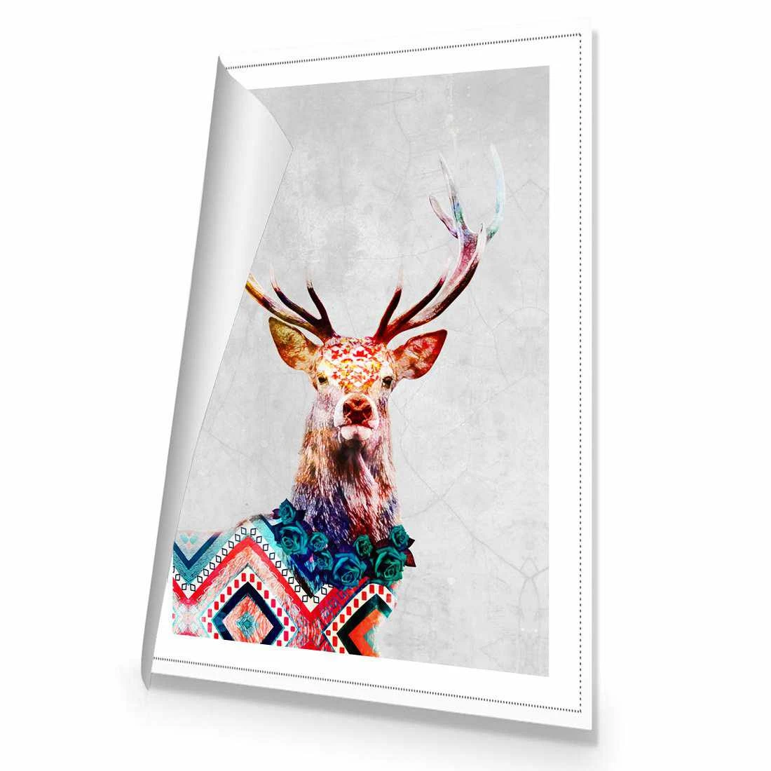 Majestic Deer Mosaic Canvas Art Majestic Deer Mosaic Canvas Art -WALL ART DESGIN SALE majestic deer mosaic canvas art 45x30cm rolled canvas 880842