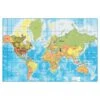 Map Of World -WALL ART DESGIN SALE map of world canvas stretched canvas 118x80cm 157715