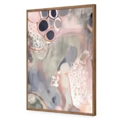 Marble Haze I -WALL ART DESGIN SALE marble haze i acrylic glass no border natural frame 45x30cm 369367