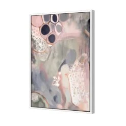 Marble Haze I -WALL ART DESGIN SALE marble haze i canvas white frame 45x30cm 759424