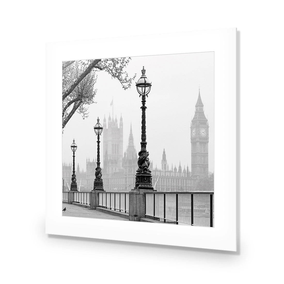 Misty London (square) Misty London (square) -WALL ART DESGIN SALE misty london square acrylic glass with border no frame 37x37cm 615663