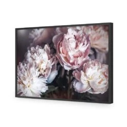 Moody Peonies 15 Moody Peonies -WALL ART DESGIN SALE moody peonies acrylic glass no border black frame 45x30cm 428933