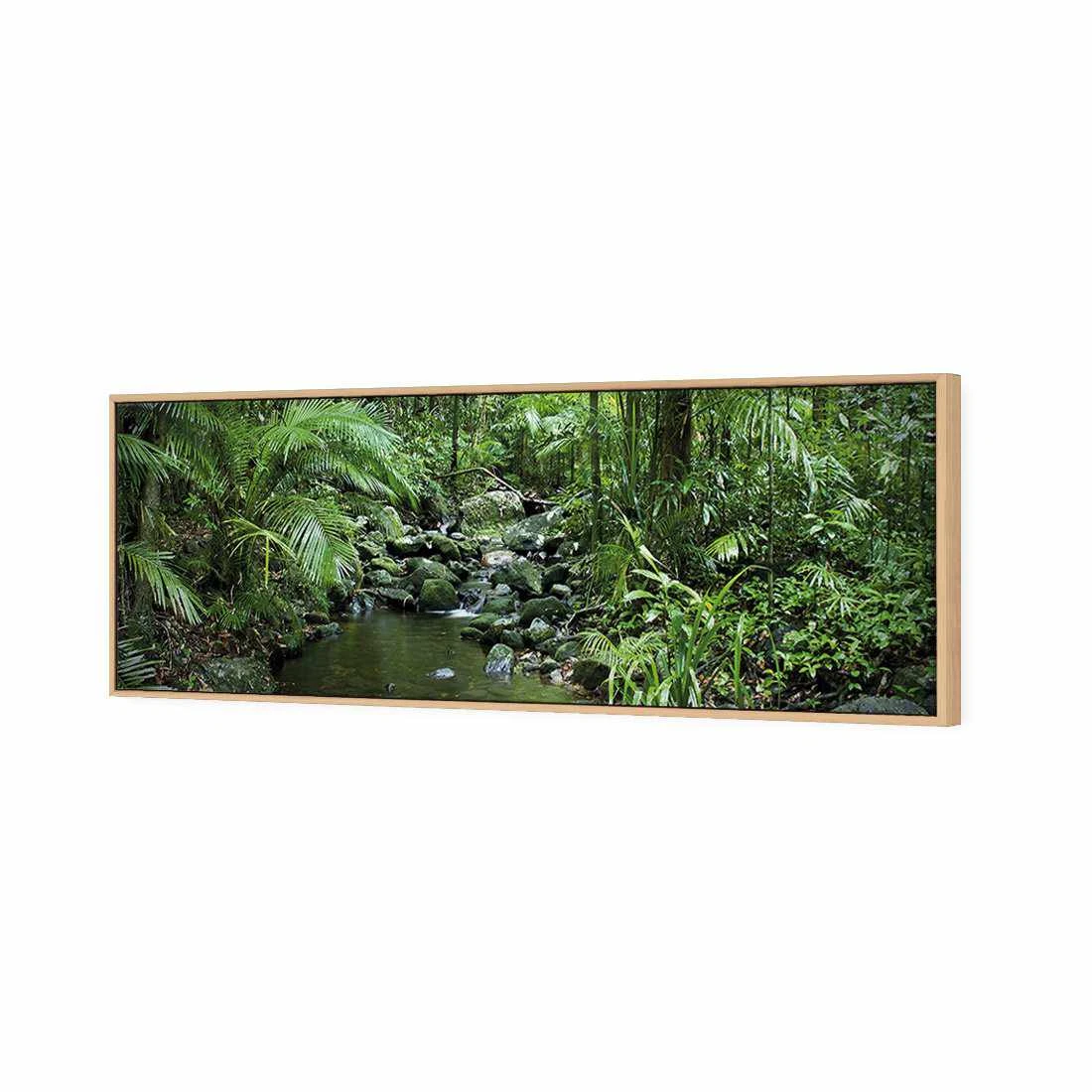 Mossman River In Daintree Rainforest, Long Canvas Art Mossman River In Daintree Rainforest, Long Canvas Art -WALL ART DESGIN SALE mossman river in daintree rainforest long canvas art 60x20cm oak frame 535871