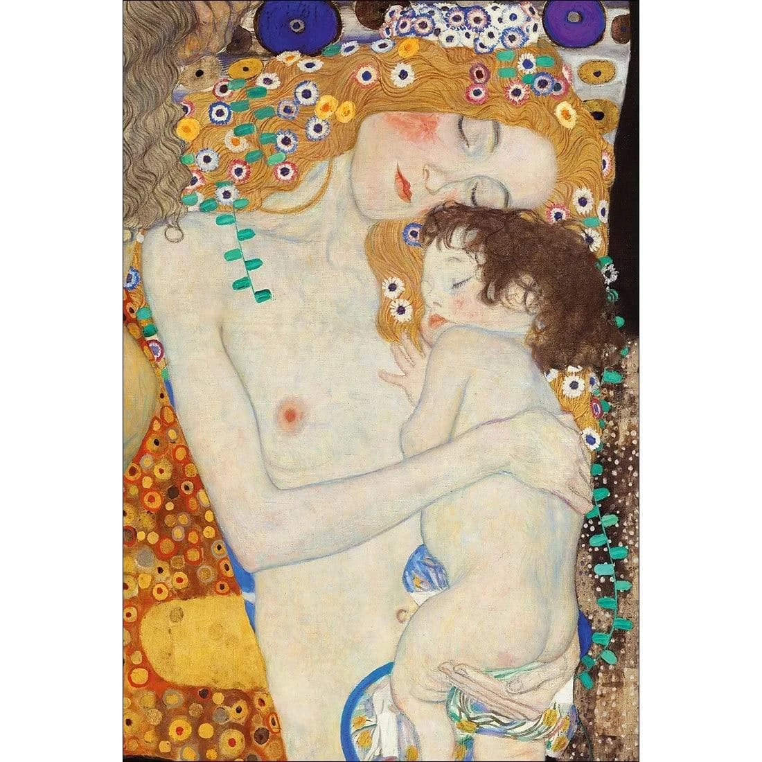 Mother and Child By Gustav Klimt Mother And Child By Gustav Klimt -WALL ART DESGIN SALE mother and child by gustav klimt canvas stretched canvas 45x30cm 392003