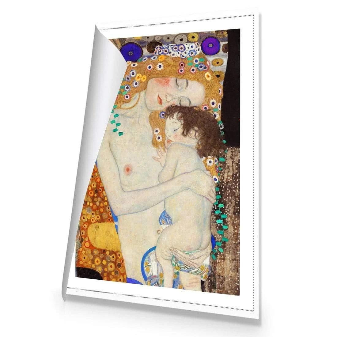 Mother and Child By Gustav Klimt Mother And Child By Gustav Klimt -WALL ART DESGIN SALE mother and child by gustav klimt canvas stretched canvas 45x30cm 519315