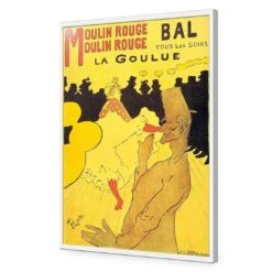 Moulin Rouge La Goulue By Toulouse-Lautrec 17 Moulin Rouge La Goulue By Toulouse-Lautrec -WALL ART DESGIN SALE moulin rouge la goulue by toulouse lautrec acrylic glass no border white frame 45x30cm 197255