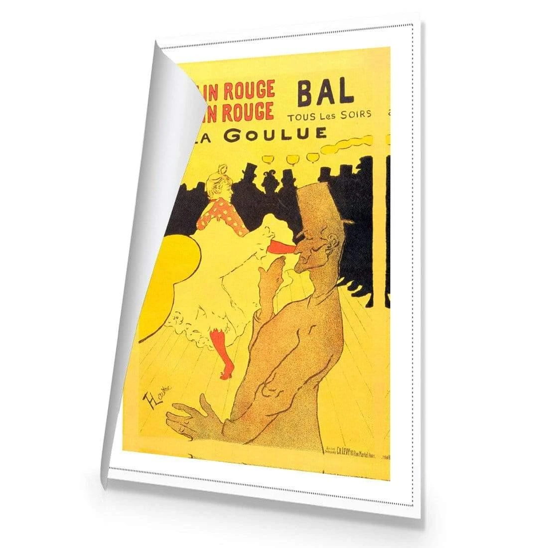 Moulin Rouge la Goulue By Toulouse-Lautrec Moulin Rouge La Goulue By Toulouse-Lautrec -WALL ART DESGIN SALE moulin rouge la goulue by toulouse lautrec canvas rolled canvas 45x30cm 788857