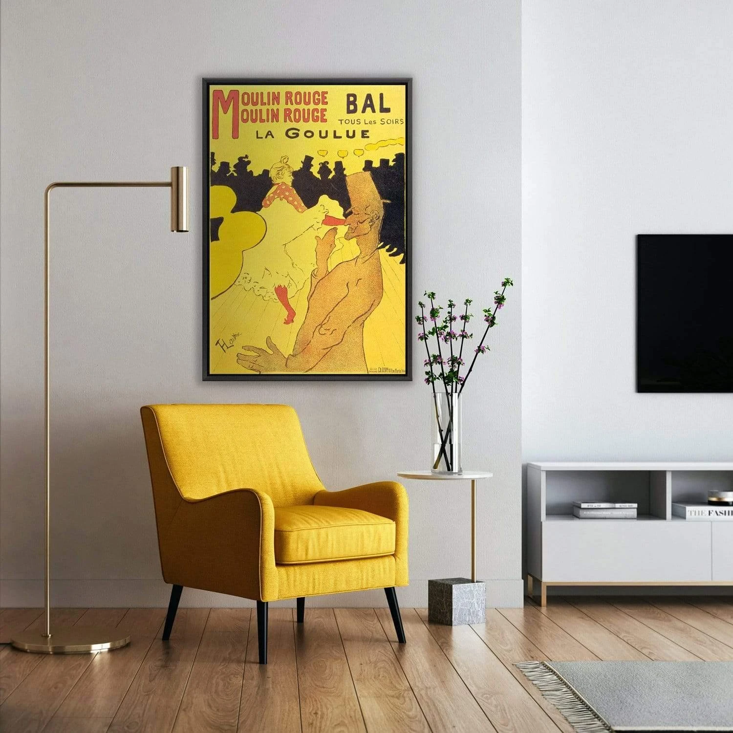 Moulin Rouge la Goulue By Toulouse-Lautrec Moulin Rouge La Goulue By Toulouse-Lautrec -WALL ART DESGIN SALE moulin rouge la goulue by toulouse lautrec canvas stretched canvas 45x30cm 629498