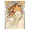 Music By Alphonse Mucha 1 Music By Alphonse Mucha -WALL ART DESGIN SALE music by alphonse mucha canvas stretched canvas 45x30cm 313017