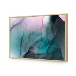 Mysteries Beneath -WALL ART DESGIN SALE mysteries beneath acrylic glass no border oak frame 45x30cm 948158