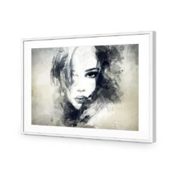 Mysterious Vision -WALL ART DESGIN SALE mysterious vision acrylic glass with border white frame 45x30cm 382709