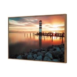 Navigating At Sunset (Landscape) -WALL ART DESGIN SALE navigating at sunset landscape canvas stretched canvas 45x30cm 981281