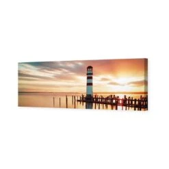 Navigating At Sunset (Long) -WALL ART DESGIN SALE navigating at sunset long canvas stretched canvas 60x20cm 419856