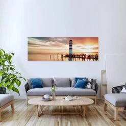 Navigating At Sunset (Long) -WALL ART DESGIN SALE navigating at sunset long canvas stretched canvas 60x20cm 762264
