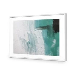 Nowhere To Run, Teal 11 Nowhere To Run, Teal -WALL ART DESGIN SALE nowhere to run teal acrylic glass with border white frame 45x30cm 782567