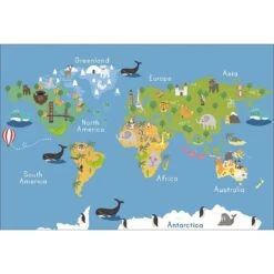 Nursery World Map
