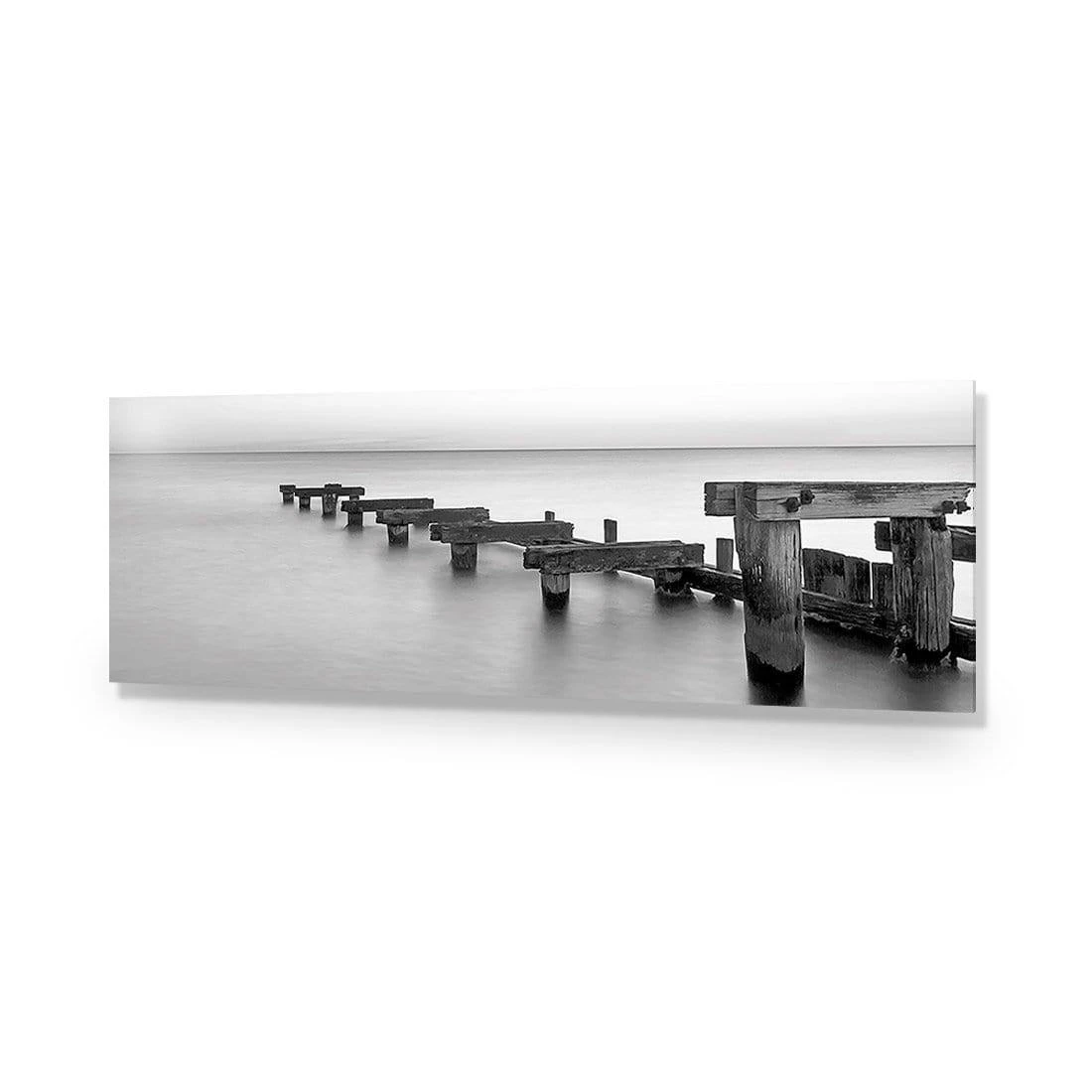 Old Bay Jetty, Black and White (long) Old Bay Jetty, Black And White (long) -WALL ART DESGIN SALE old bay jetty black and white long acrylic glass no border no frame 90x30cm 348724
